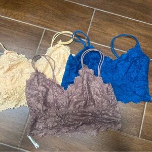 Set of 3 Laci camis. Size L/XL